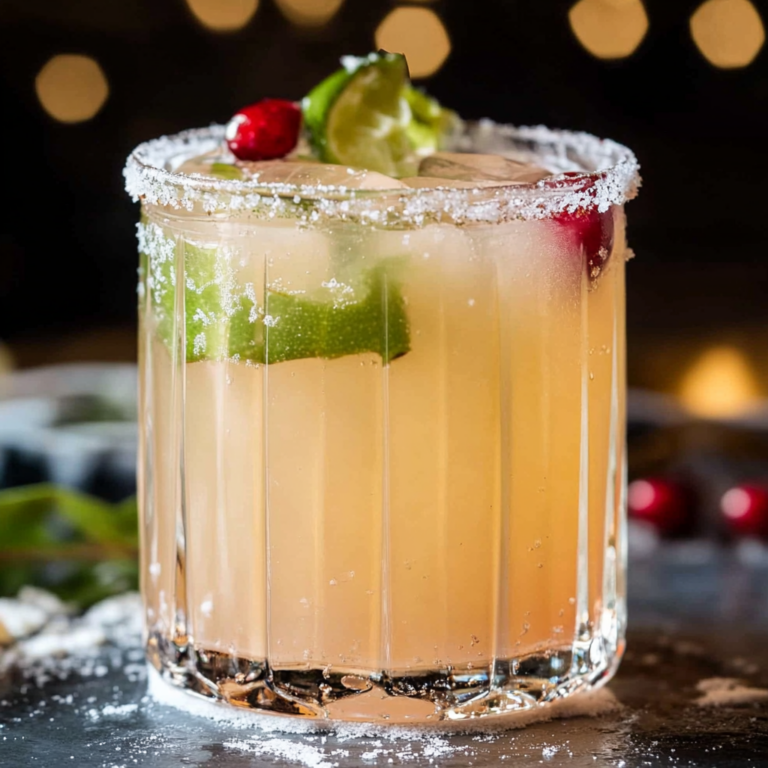 Spicy Sweet Grinch Cocktail