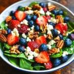 15-Minute Strawberry Spinach Salad