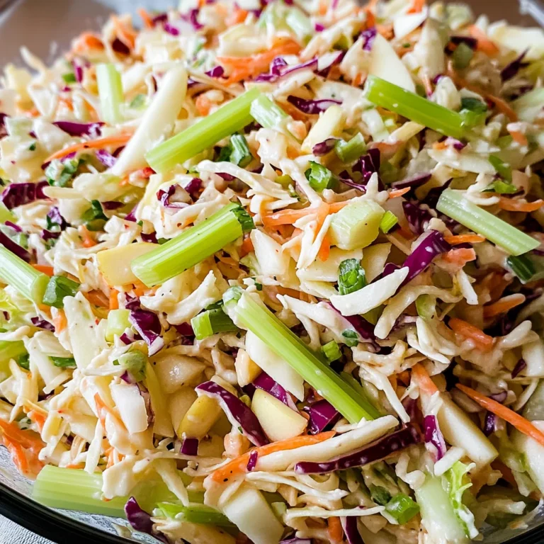 Apple Cabbage Coleslaw Recipe