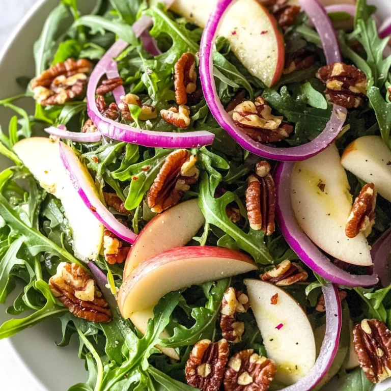 Arugula Apple Salad