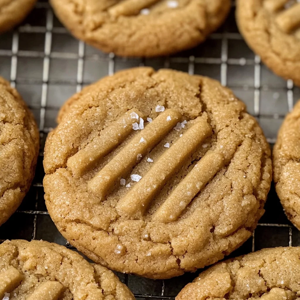 Bakery Style Peanut Butter Cookies!