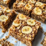 Banana Oatmeal Bars
