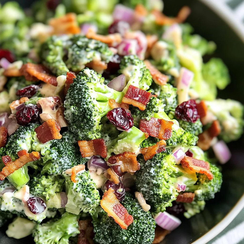 Best Broccoli Salad Recipe