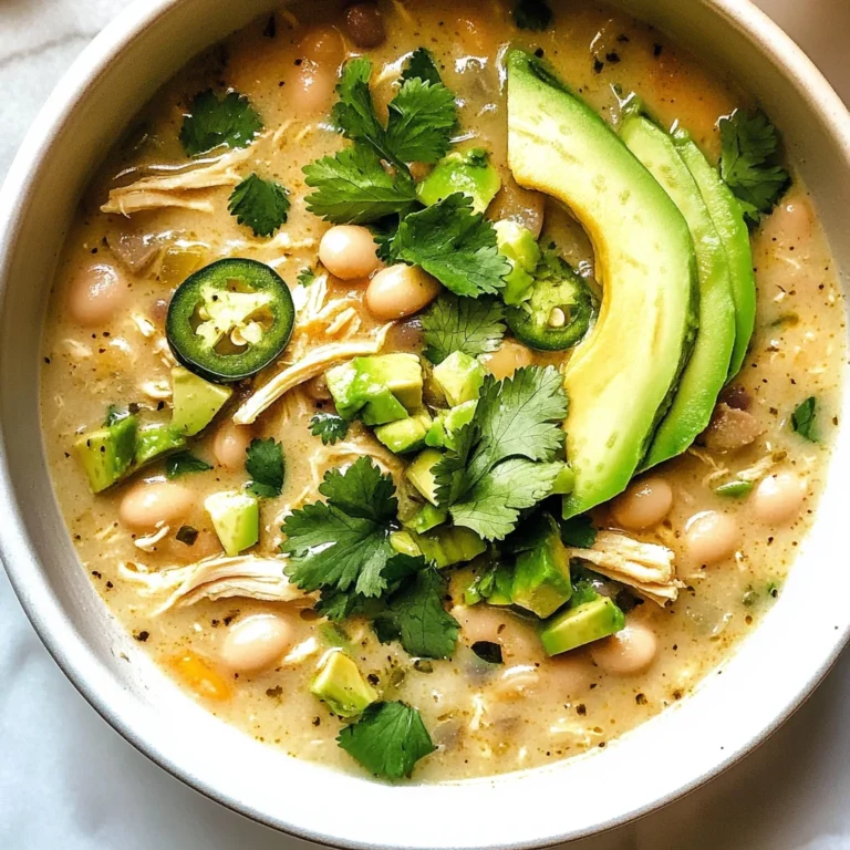 Best High-Protein White Chicken Chili – Creamy, Hearty & Packed with Flavor