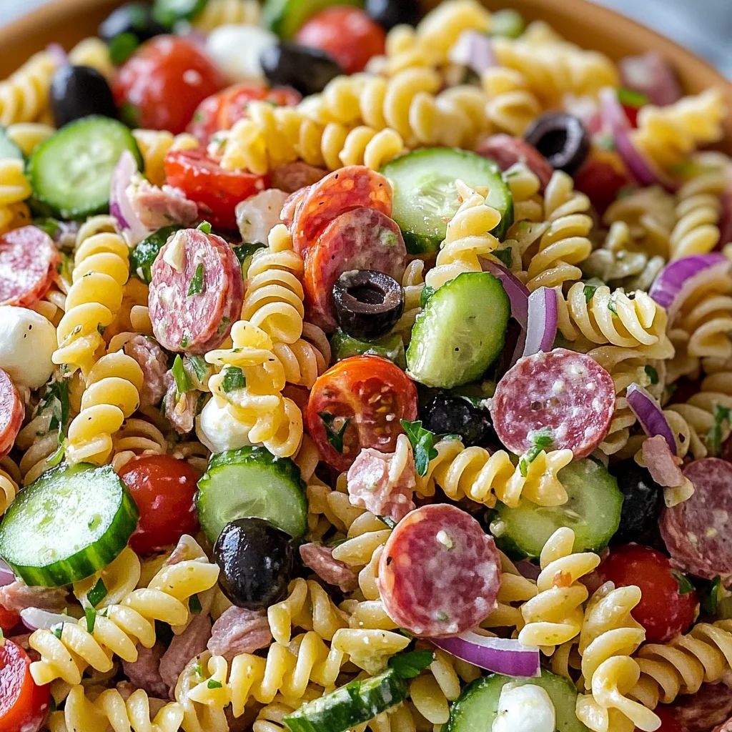 Best Italian Pasta Salad