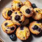 Blueberry and Lemon Zest Cottage Cheese Bites