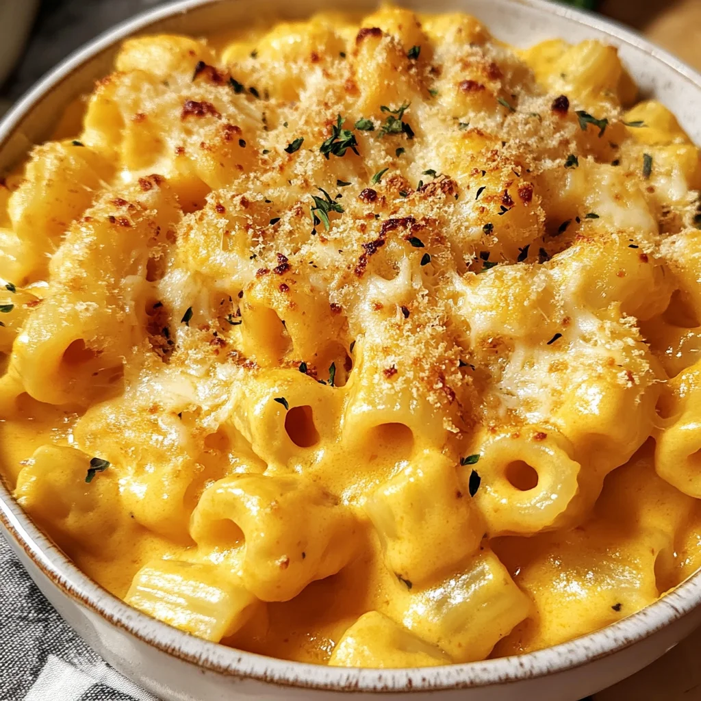 Butternut Squash Mac and Cheese