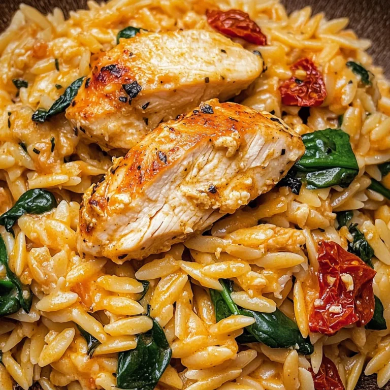 Cajun Chicken Orzo