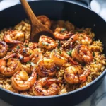 Cajun Shrimp and Rice Skillet