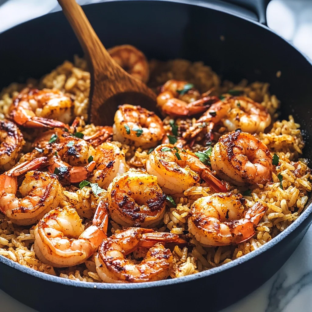 Cajun Shrimp and Rice Skillet