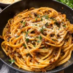 Caramelized Onion Pasta with Chili Oil: A Sweet and Spicy Flavor Bomb