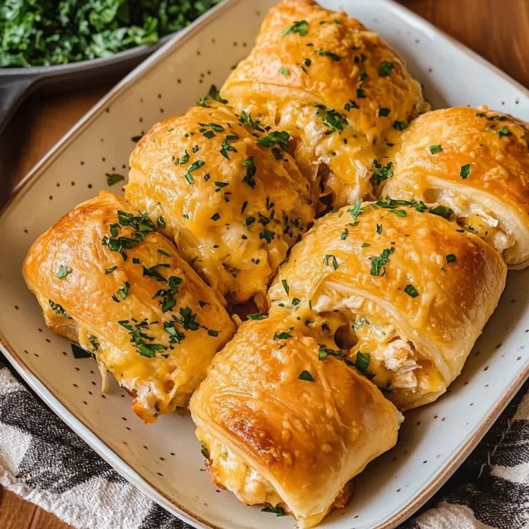 Cheesy Chicken Crescent Rolls: A Must-Try Comfort Food!