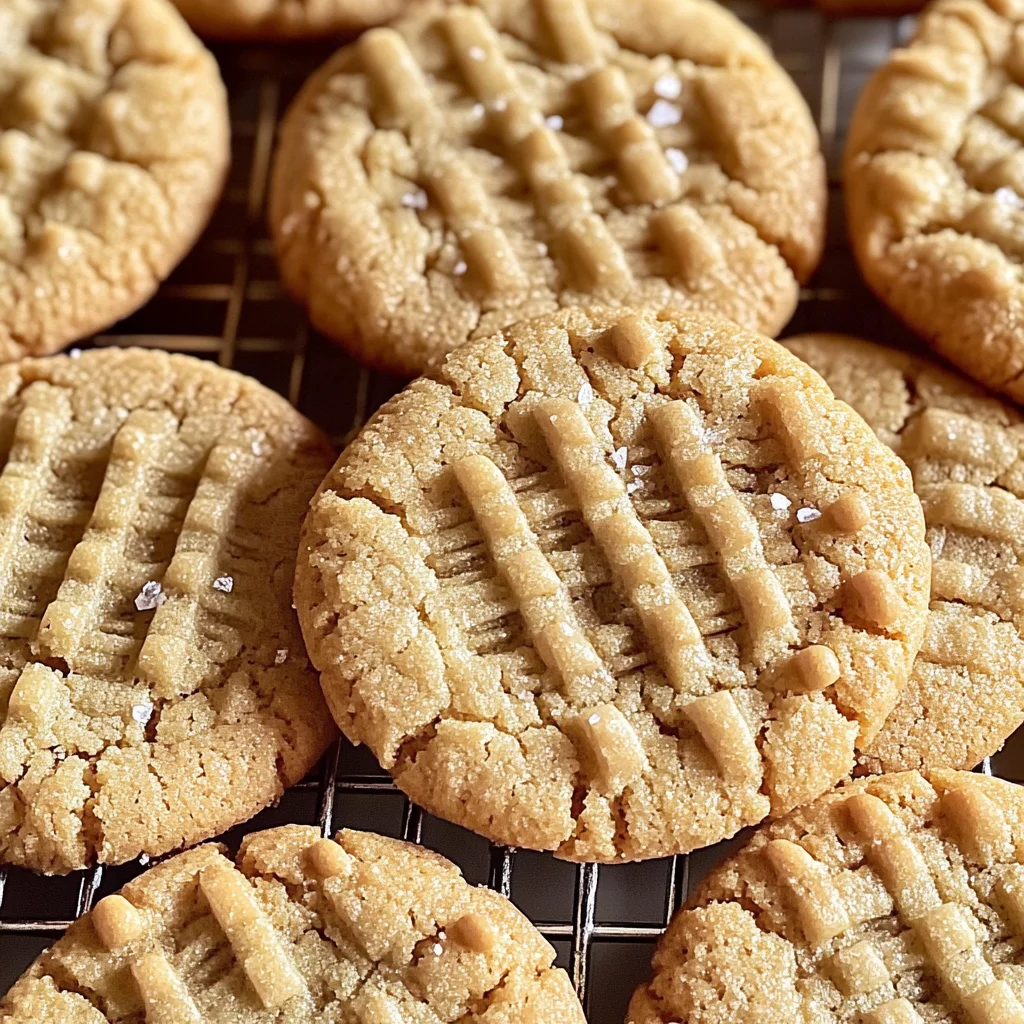 Chewy Peanut Butter Cookies