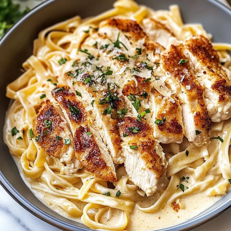 Chicken Fettuccine Alfredo