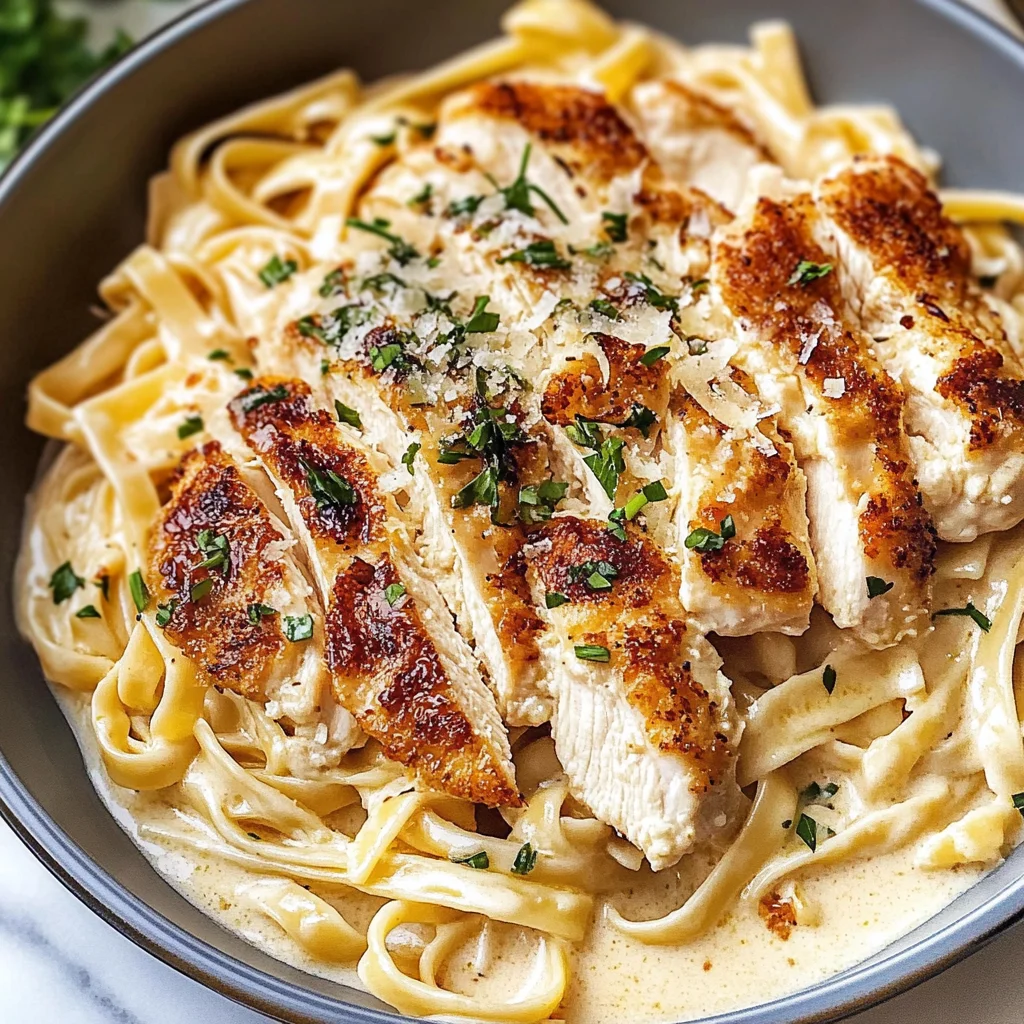 Chicken Fettuccine Alfredo