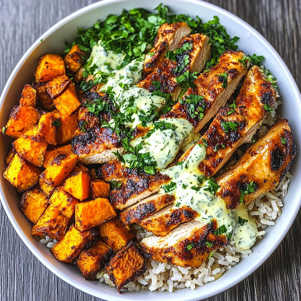 Chicken Sweet Potato Bowl: Your Easy High-Protein Meal!