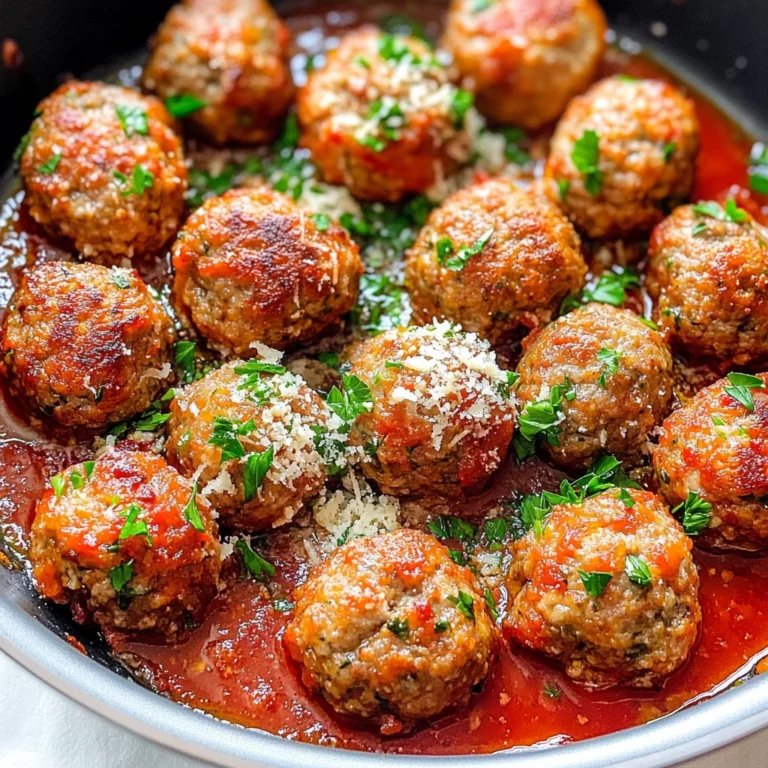 Classic Italian Meatballs (Tender and Juicy!)