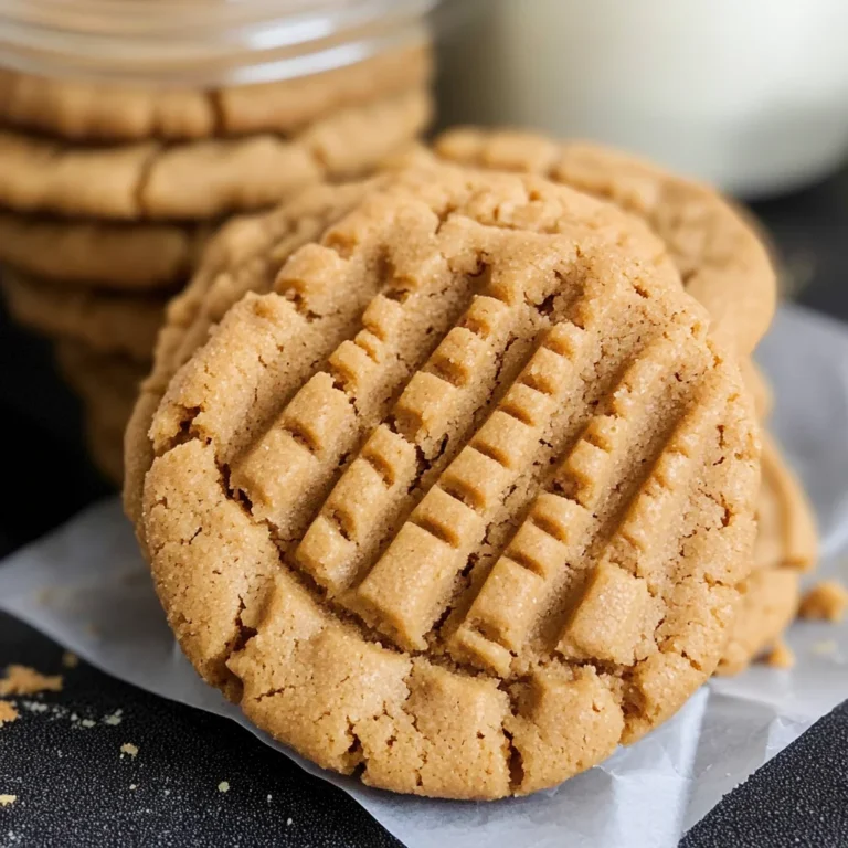 Classic Peanut Butter Cookies