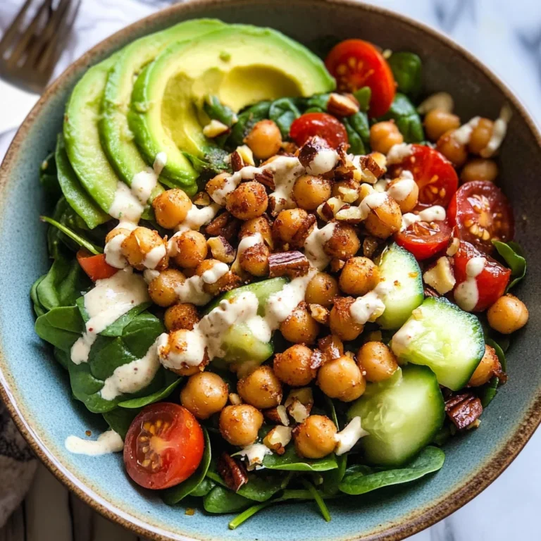 Crispy Chili Lime Garbanzo Beans Salad