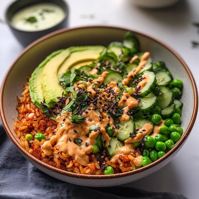Crispy Gochujang Rice Salad