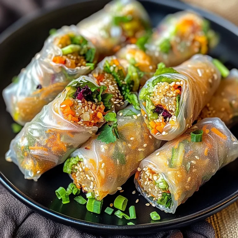 Crispy Rice Paper Spring Rolls