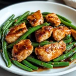 Easy Chicken Breast and Green Beans