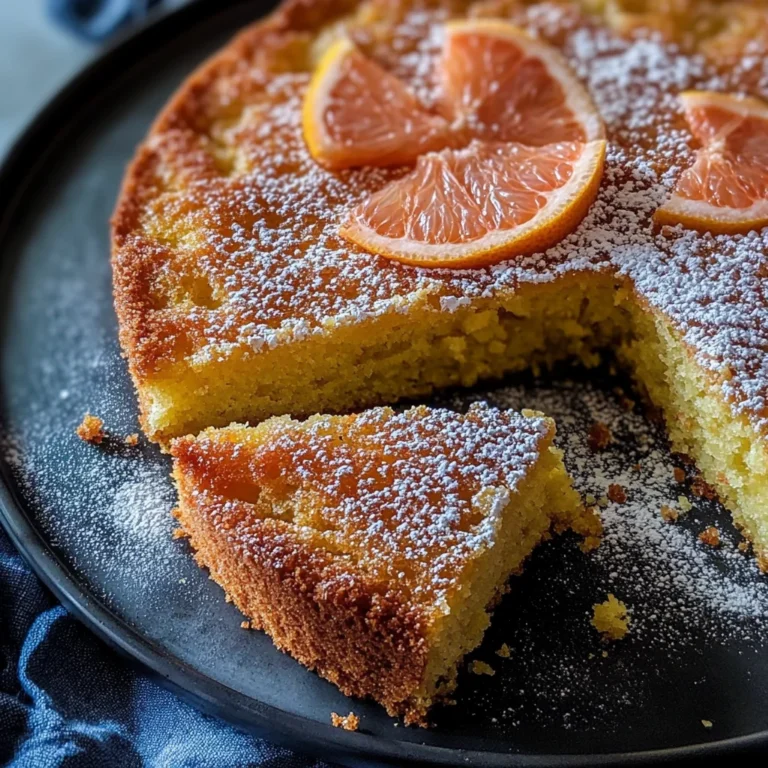 Easy Grapefruit Olive Oil Cake