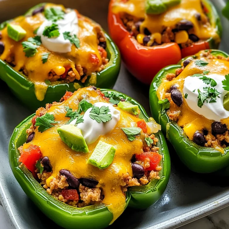 Easy Taco Stuffed Peppers