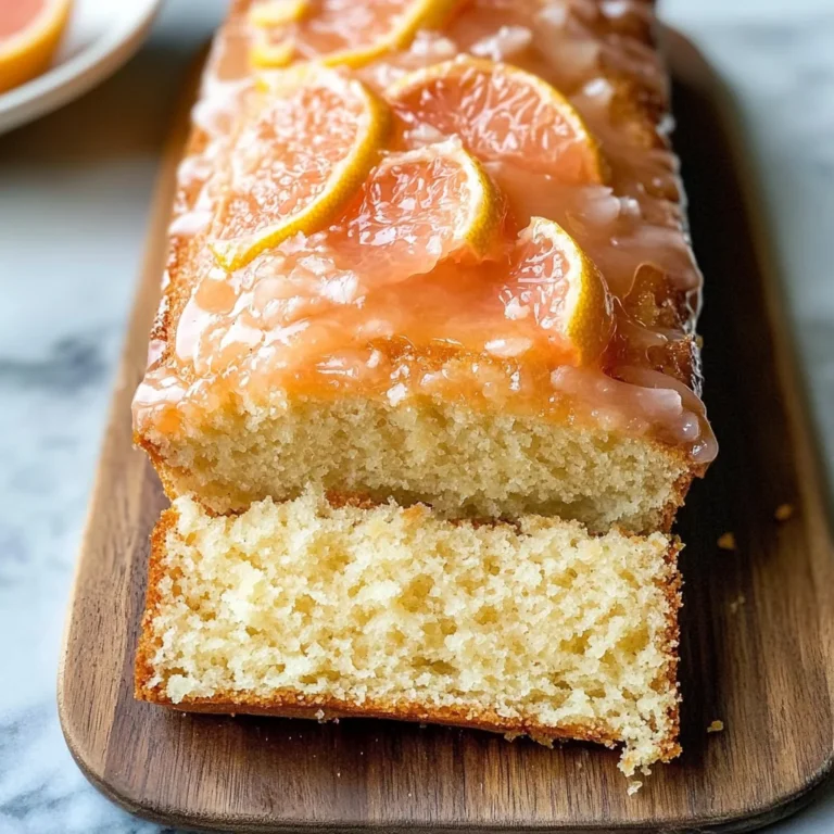 Grapefruit Yogurt Cake