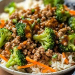 Ground Turkey Teriyaki Stir Fry