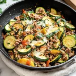 Ground Turkey and Zucchini Skillet