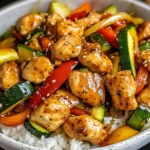 Honey Garlic Chicken Stir-Fry