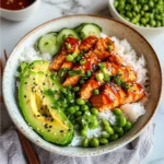 Honey Sriracha Salmon Bowls