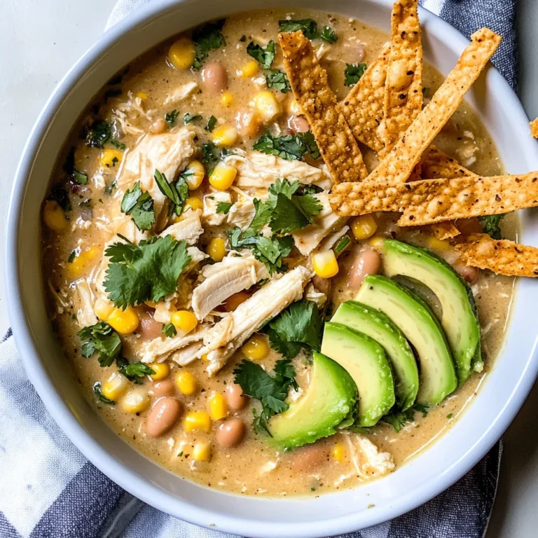 Instant Pot White Chicken Chili