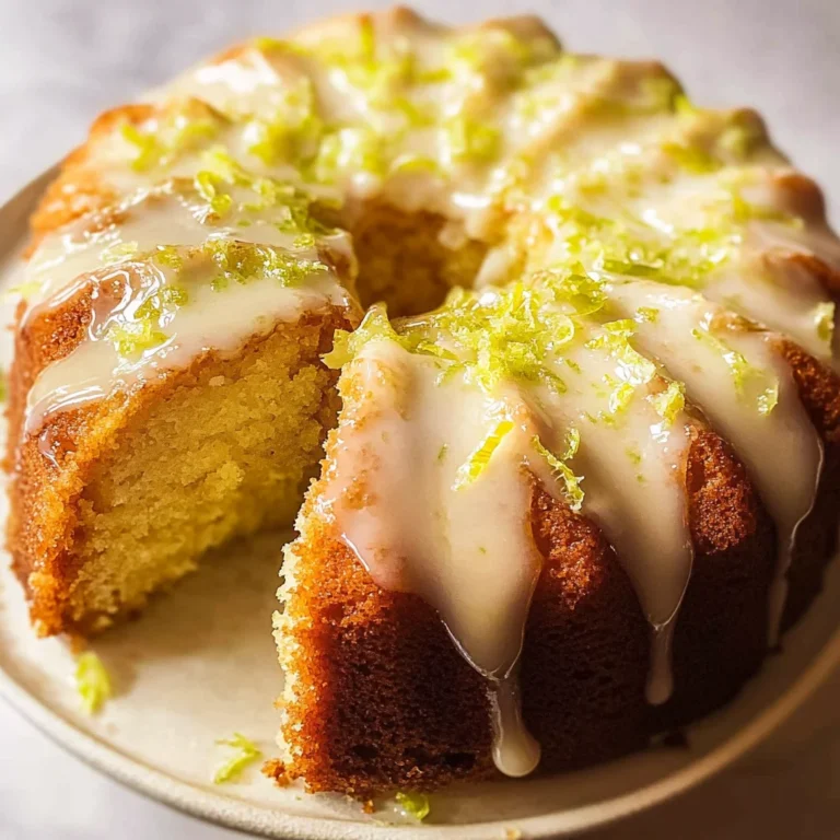 Key Lime Pound Cake