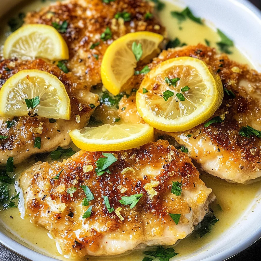 Lemon Chicken with BEST Lemon Butter Sauce
