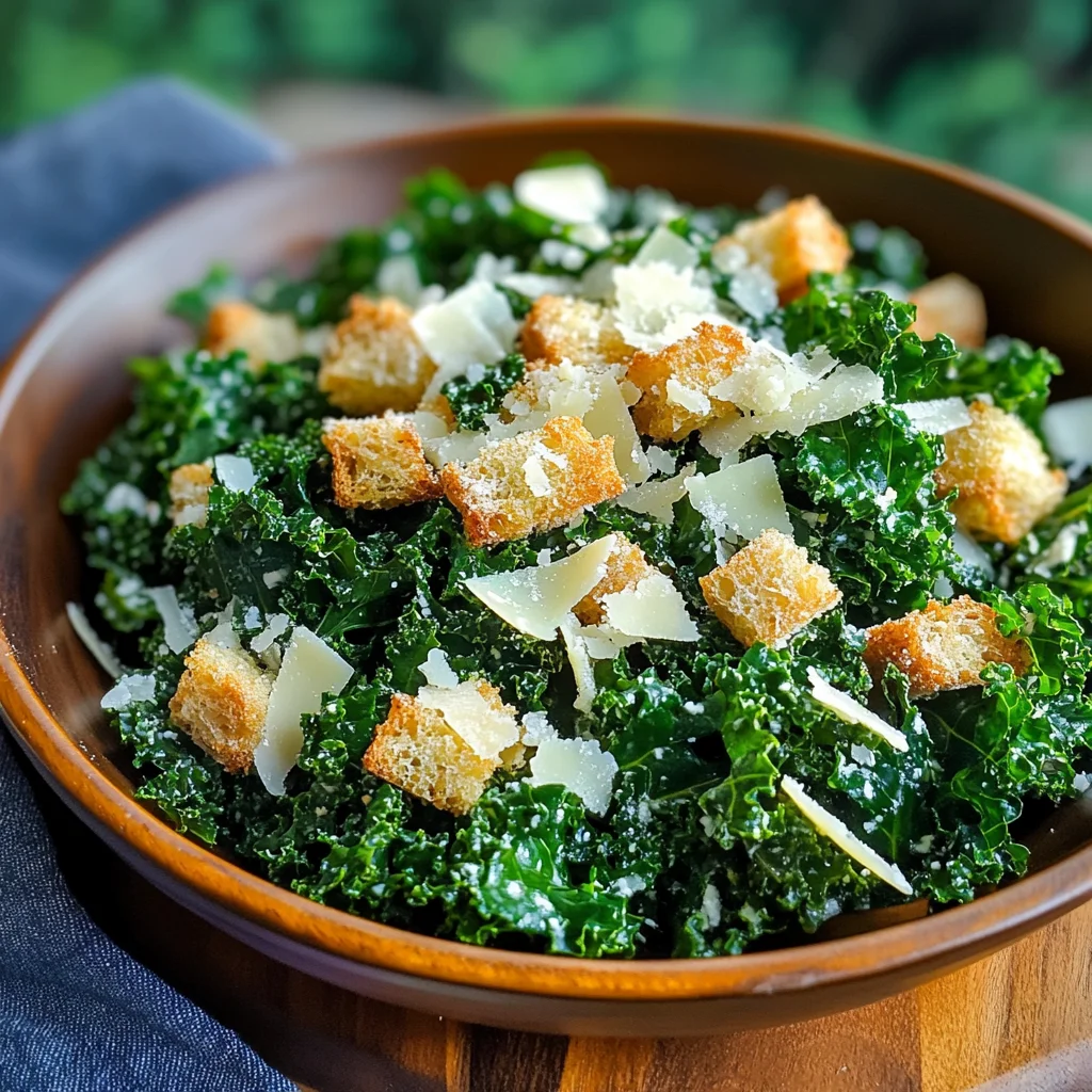 Lemon Parmesan Kale Salad
