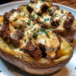 Loaded Steak Potato