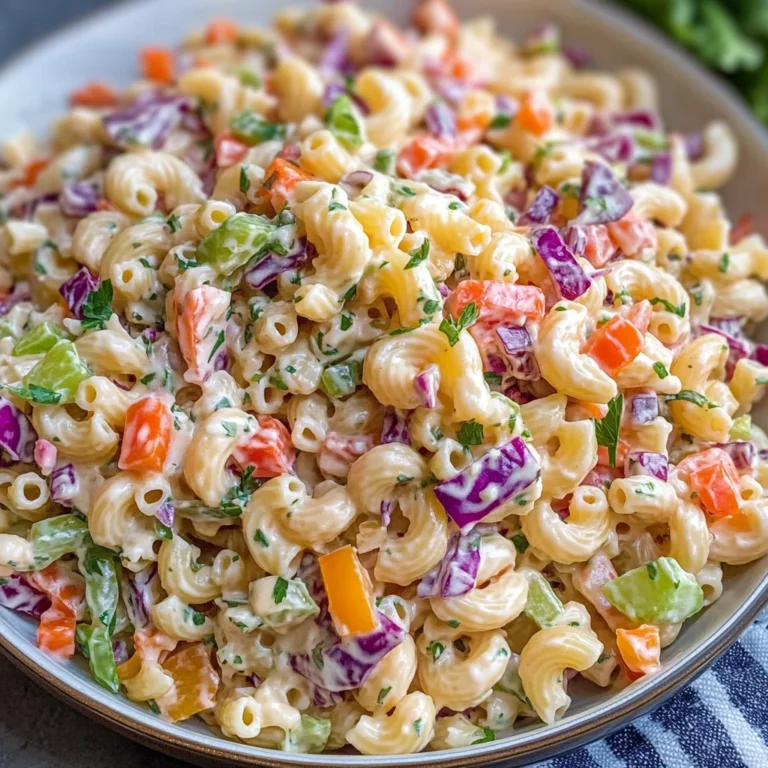 Macaroni Coleslaw Salad