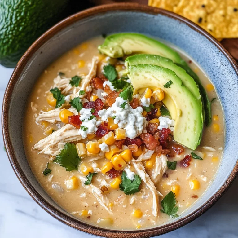Mexican Street Corn White Chicken Chili