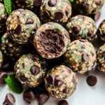 Mint Chocolate Chip Protein Balls