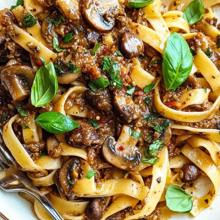 Mushroom Ragu