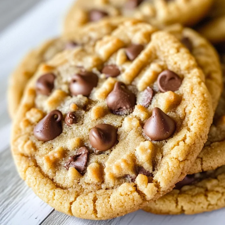 Peanut Butter Chocolate Chip Cookies