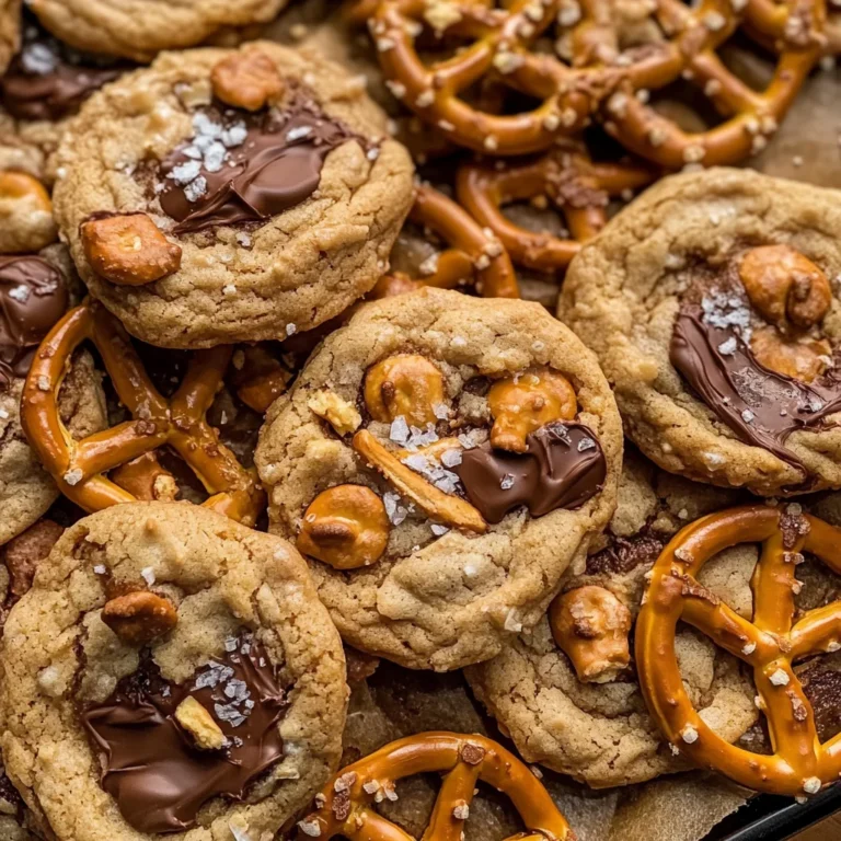 Peanut Butter Pretzel Cookies Recipe
