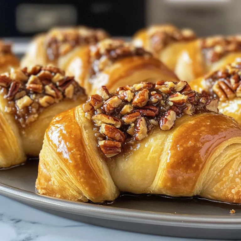 Pecan Pie Crescent Rolls
