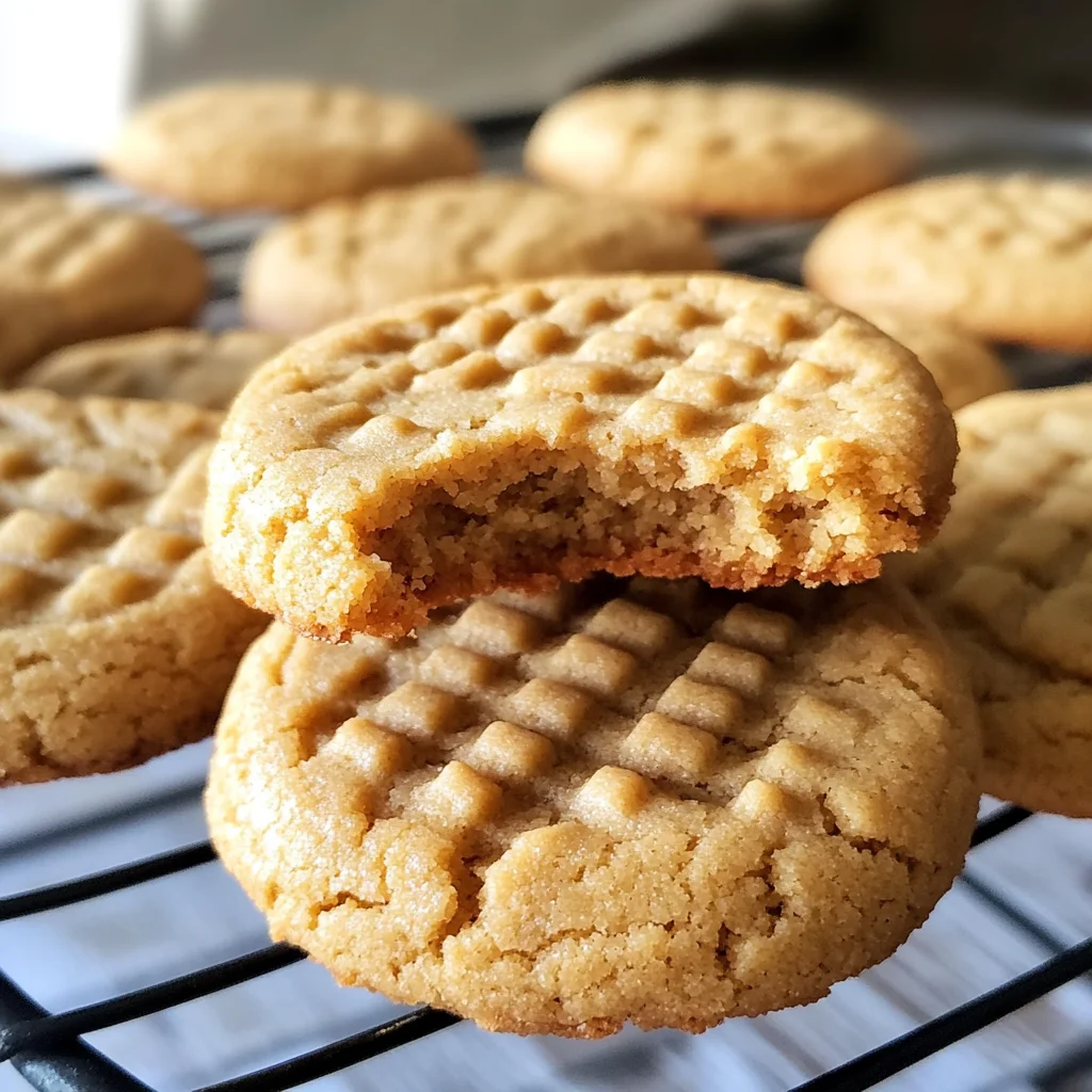 Soft Peanut Butter Cookies