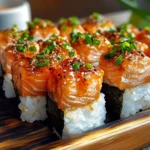 Spicy Salmon Sushi Bake Recipe