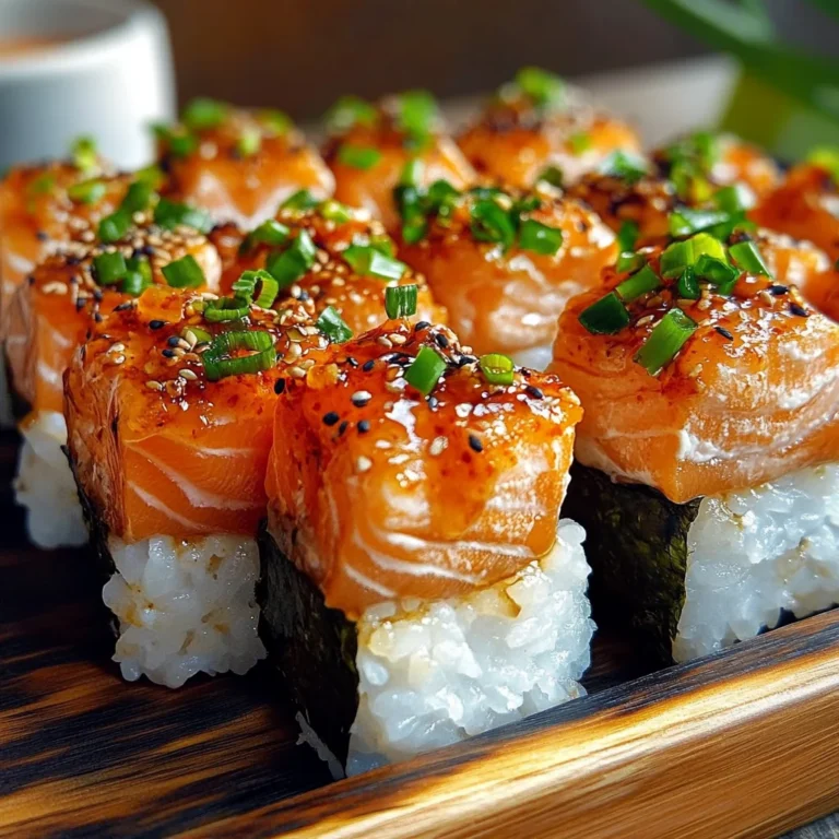 Spicy Salmon Sushi Bake Recipe