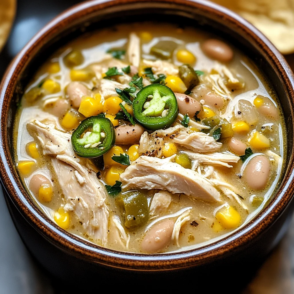 The Best White Chicken Chili