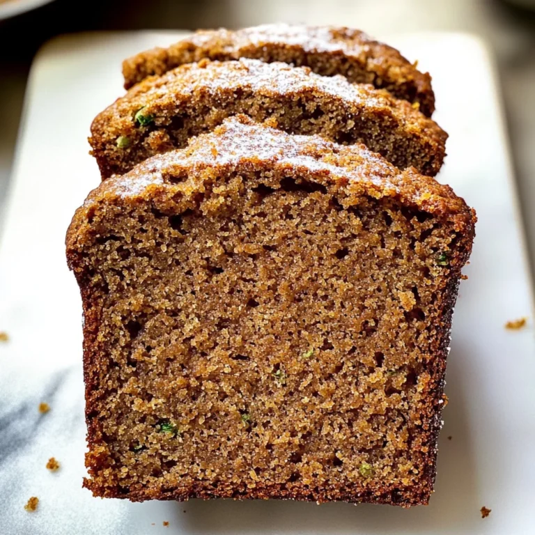 Zucchini Gingerbread